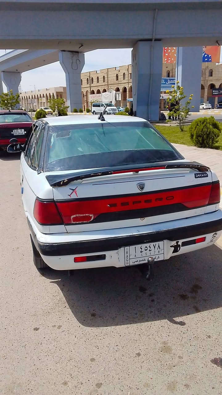 السلام عليكم دايو اسبرو للبيع موديل 95 رقم كركوك الماني بسمي تحويل مباشر السعر 20وبيها مجال المكان تكريت للستفسار***********
