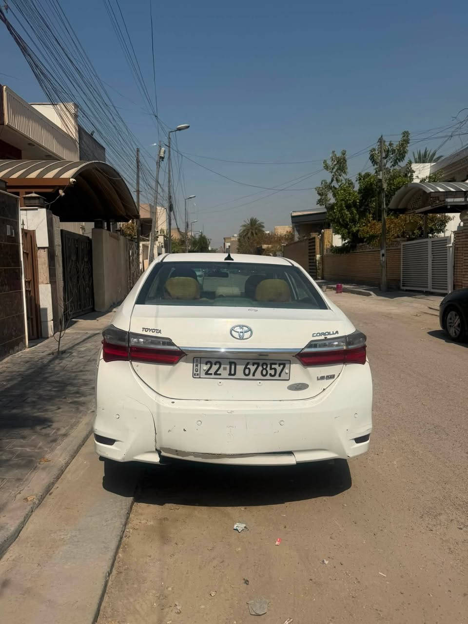 سلام عليكم
للبيع فقط بدون مراوس كورلا 2019 خليجي
المحرك 1600
رقم شمالي تحويل شوكت متريد
السياره بيها قطع صبغ ابيع حزام لا اتعبك ولا اتعبني
تبريد ثلج معروف
ملاحظات
كسر بالدعاميه الخلفيه + صدر امامي %70
السعر 108 وبيها مجال
رجاءً رجاءً اذا مو شرايي لا تتصل وتسولف
*********** بغداد الاعظميه
