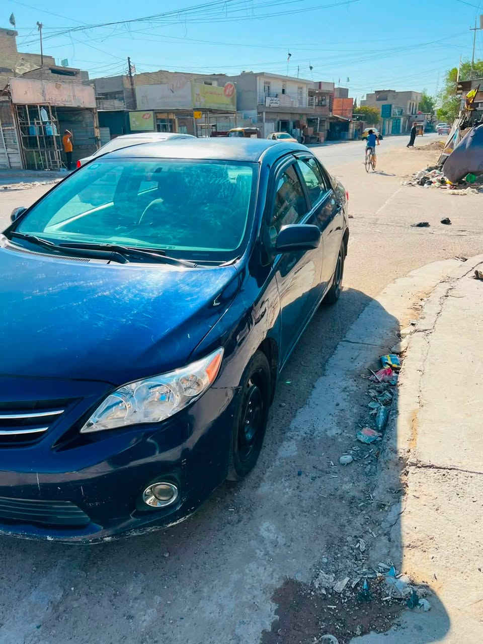 سلام عليكم للبيع كورلا 2013 وارد أمريكي رقم بغداد محرك 18000اوتماتيك مكينه وكير وتبريد 100 بل 100 حادث باب السايق وباب الخلفي وجملغ الخلفي وقماره رقم الها تف ***********
