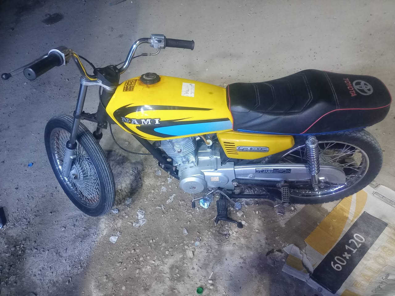 سلام عليكم دراجه ارشه البيع مديل22سعر400وبيه مجال الطيبين مكان طوريج ***********
