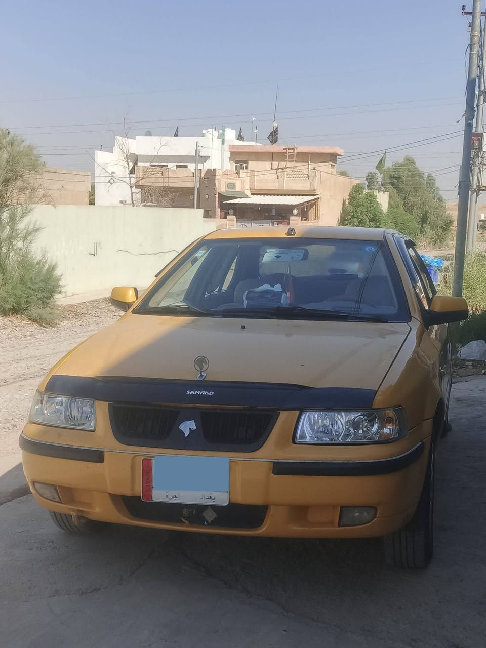 سلام و عليكم سمند 2011 للبيع سنويه بسمي لغايه 2029 هيئه و غرامات مصفر تبريد حداديه تخم تاير جديد سياره مابي اي نقص رقم بغداد تحويل و وكاله ثاني يوم 
سعر 36 وبي مجال عنوان خانقين ديالئ
رقم موبايل  ***********
