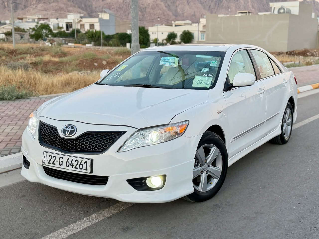 تۆیۆتا کامیری ٢٠٠٩   مواسەفات  خلیجی 

    سەیارەکە ویل کڕۆن و لایت ئۆتۆ و بەرز و نزم  تەحدیل سورحە  جام کارەبایی  شاشە ئایپاد  گێر تۆماتیکە   ABS  ئاوێنە کارەبایی جەندەها مواسەفاتی  تر 

 تێبینی : سەیارەکە کامل کراوەتە 2011 و سپۆرت کراوە

 سەیارەکە ٧ پارجەی بۆیاخە  بە شەرتی ئەوی ناوی  هیج هیجی نەبی 
 
 سەنەوی تا 2032 تازەیە  
4 تایەی تازەیە لەسەرە 
 تەبریت لەسەر سویج
 گێر و مەکینەی بە شەرتی دوکەل و سەرف  و بوخار و سەوت 

***********
*********** wats app w vibar رانية, السليمانية
