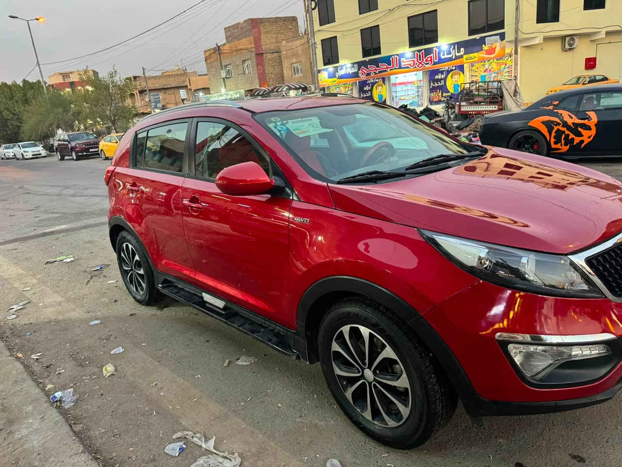 السلام عليكم
للبيع سبورتج موديل 11 خليجي بيه صبغ قبغ جنطه وبنيد مكينه 2000 دوش السياره جاهزه من كلشي دوشمه  كير مكينه صدر تايرات كله جديد  تبريد منضومه جديده مكانه الحريه الدولعي 
للبيع او مراوس باحدث صور سونار مرفقه
اي ستفسار على رقم 
***********
