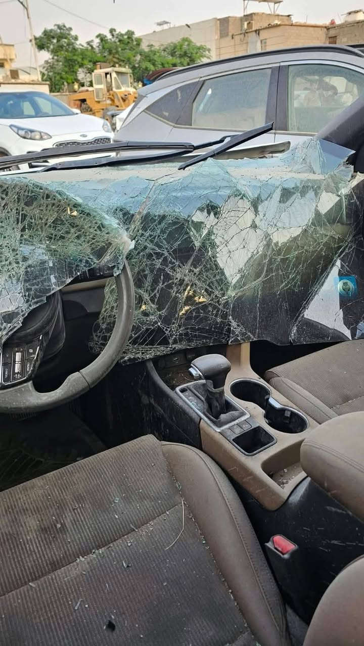سبورتج ٢٠٢٠ • رقم بغداد دولي • حادث بدون ايرباك