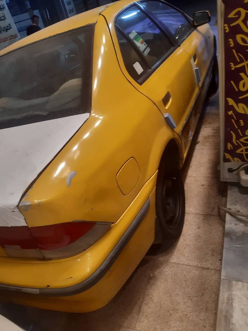 السلام عليكم سمند للبيع موديل ١٠السيارة جاهزة رقم بغداد مكينه وكير خير من الله تحويل ثاني يوم تخم تاير حداديه جديدة تبريدثلج السعر ٢٥ وبيهامجال وهذا رقم***********
