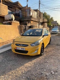 اكسنت خليجي موديل 2015  مكينه 1600 بيها الجاملغ الخلفي  السياره جاهزه ...
