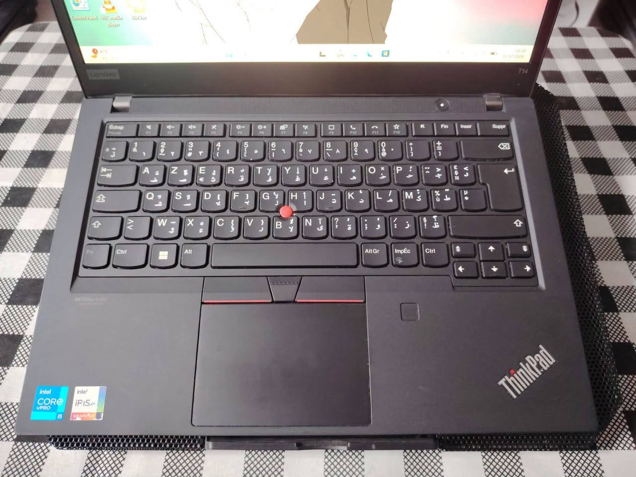 متوفر عدد 7 قطع
لابتوب Lenovo ThinkPad T14 G2

⚜️ المواصفات:
⚜️ المعالج: Core i5 — الجيل الحادي عشر — فئة G7
⚜️ الرام: 8 كيكا DDR4 — قابلة للتطوير
⚜️ الهارد: 256 كيكا SSD M.2 — قابل للتطوير
⚜️ كرت شاشة داخلي: Intel Iris Xe Graphics — 4 كيكا (ذاكرة مشتركة)
⚜️ حجم الشاشة: 14″ — دقّة FHD
🤍🤍🤍🤍🤍🤍🤍🤍🤍
🎁 الهدايا والملحقات:
• حقيبة لابتوب
• شاحن لابتوب
• ماوس
• ماوس باد
• تغليف احترافي (داخل كرتونة)

🛡️ الضمان والخدمات:
• فحص اللابتوب و مقارنة المواصفات و النضافة قبل الاستلام عند المندوب.
• ضمان أسبوع كامل بعد الاستلام.
• تنصيب ويندوز حسب الطلب مع جميع البرامج الأساسية و Office مثبتة.

🚚 التوصيل: التوصيل متوفر إلى جميع محافظات العراق

📞 للحجز أو الاستفسار (متوفر واتساب):
***********

📌 موقّعنا: بغداد الامين الثانية

💰 السعر: 350,000 دينار عراقي
