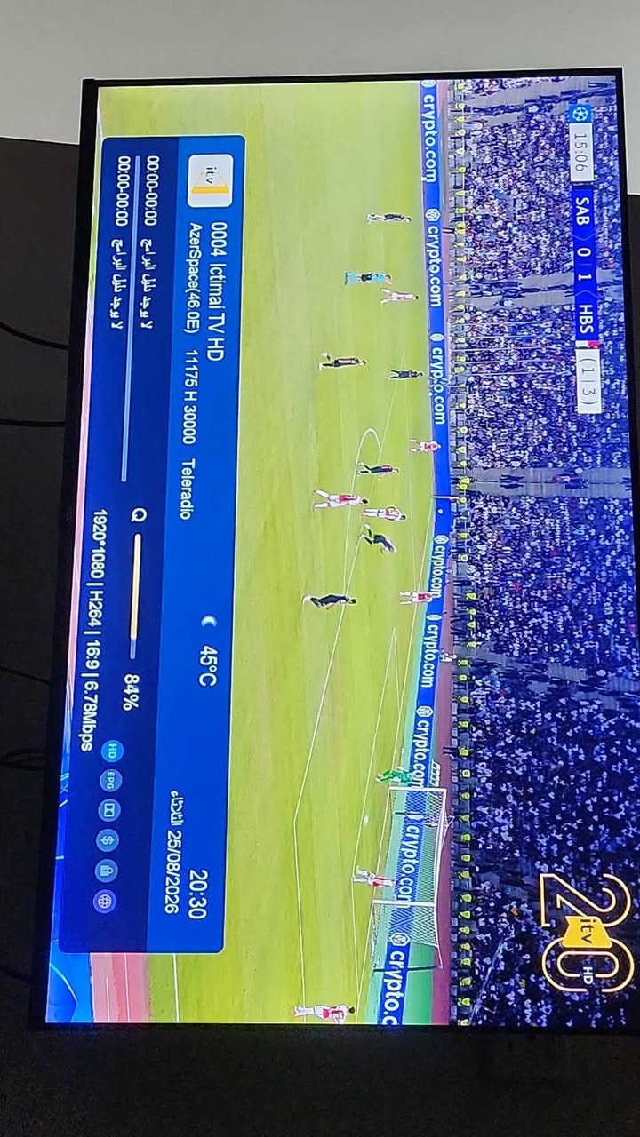 تعليق اجنبي  🔊
وذا تريد صوتيات موجود
بس جهاز ستلايت يدعم صوت
وصورة حلوه ✔️HD
واهم شي ابلاش ❌💲 
لطلب التنصيب  صحن📡 
راسل الصفحة💙
ويدللون  الغوالي 
رقم ***********
 📞
