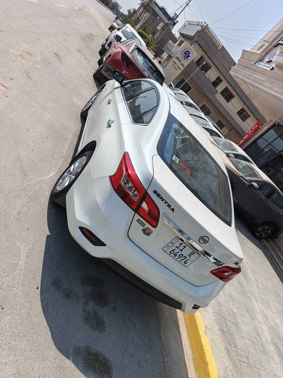 وأخيرا توفرت نيسان سنترا محبوبة المجتمع لطلب والاستفسار *********** عنوان بغداد حي العدل 

تجي كامرا وشاشة + حساسات خلفية ✨

ضمان السور ثلاث سنوات تشمل محرك وكير وكهربائيات ✨

محرك 1600 / 4 سلندر ✨

لمعرفة المزيد من التفاصيل اتصل على الرقم الموضح في الأعلى  🗣📲📞

                          ❤وكل الهلا بيكم ❤

