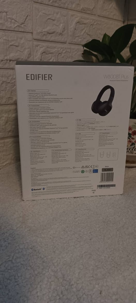 🎧 Edifier W800BT Plus
📦 جديدة بكبس الشركة (غير مفتوحة)
✅ Bluetooth 5.1 لاتصال سريع وثابت
✅ بطارية تدوم حتى 55 ساعة تشغيل
✅ صوت نقي مع باس قوي
✅ مايك مدمج للمكالمات
✅ تدعم الاتصال بجهازين بنفس الوقت
✅ تصميم مريح للاستخدام الطويل
✅ شحن سريع عبر USB-C
💰 السعر: 35,000 دينار فقط
🚚 التوصيل متوفر إلى جميع محافظات العراق
📞 للطلب والاستفسار:
***********
