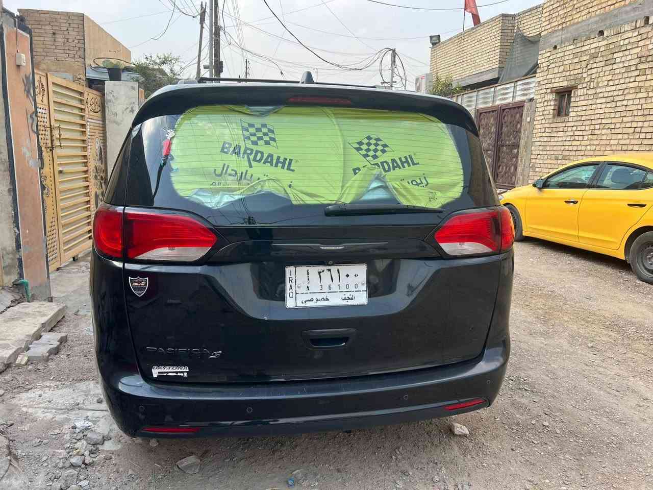 السلام عليكم
كرايسلر باسفيكا 2019فئة Sفول مواصفات 

وارد امريكي بيه فحص سونار داخل المنشور 

حادث بنيد وجاملغ فقط بدون تواخل

منضومت غاز 80.لتر 

المواصفات : بصمه -بصمه ابواب -تشغيل عن بعد 

كشنات جلد -كشنات الاماميه تدفئه -تدفئه ستيرن 

رادارت 360 درجه بل مري 

حساسات -اوتو بارك -تحديد مسار 

كشنات VIP -بيبان كهرباء وجنطه كهرباء -تبريد مركزي 

شاشات خلفيات اثنين -شاشا كبيره -فول تحكمات ستيرن 

لايت زنون -كشنات قلابه -محرك 6سلندر 3600  

السعر 160وبيه مجال 

المكان بغداد الشعب 

رقم الهاتف ***********بي وتساب
