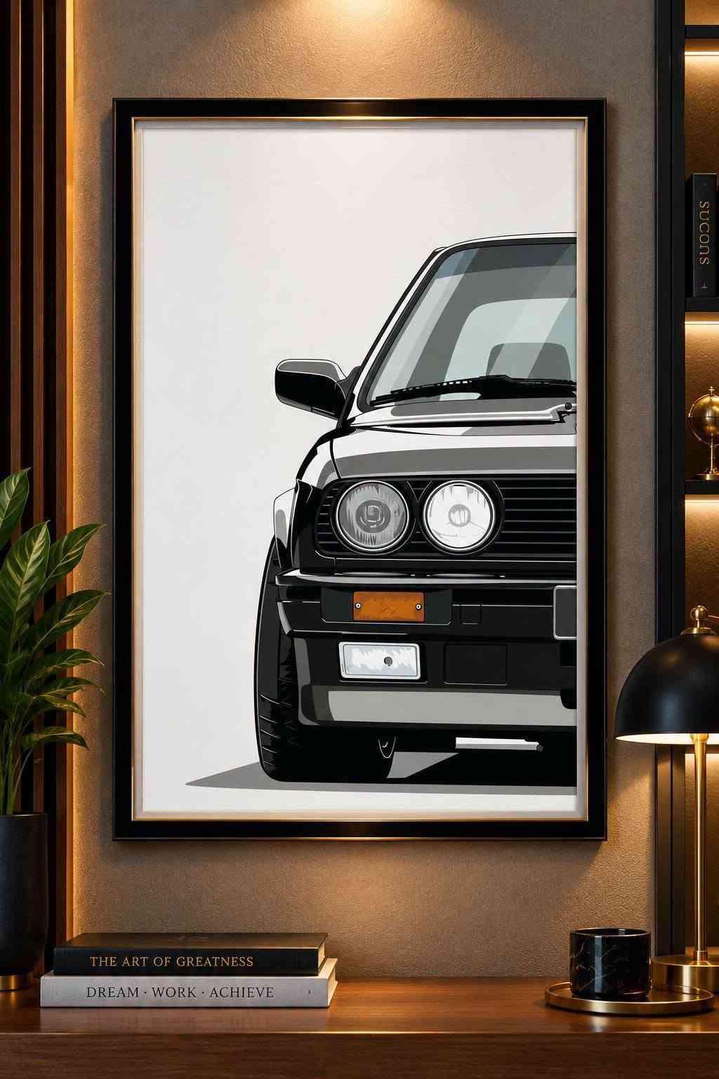لوحات BMW • قياس A4 • جودة طباعة
