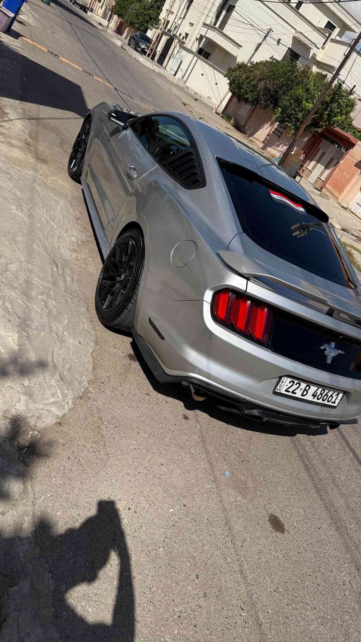 موستنك ٢٠١٥ v6 رقم اربيل سنوية وهزة جديدة 
بجم كبس صندوك كبس 
داخل شاصي ايرباك كفاله 
كير مكينة اكسل تبريد كفاله 
السياره عليها وياله وتايرات بلباكيت 
دبات HT بور بوابات 
OBD شاشة سرعة وكل تفاصيل السيارة

سعر ١١٥ 
مكانها موصل 
*********** موصل, نينوى
