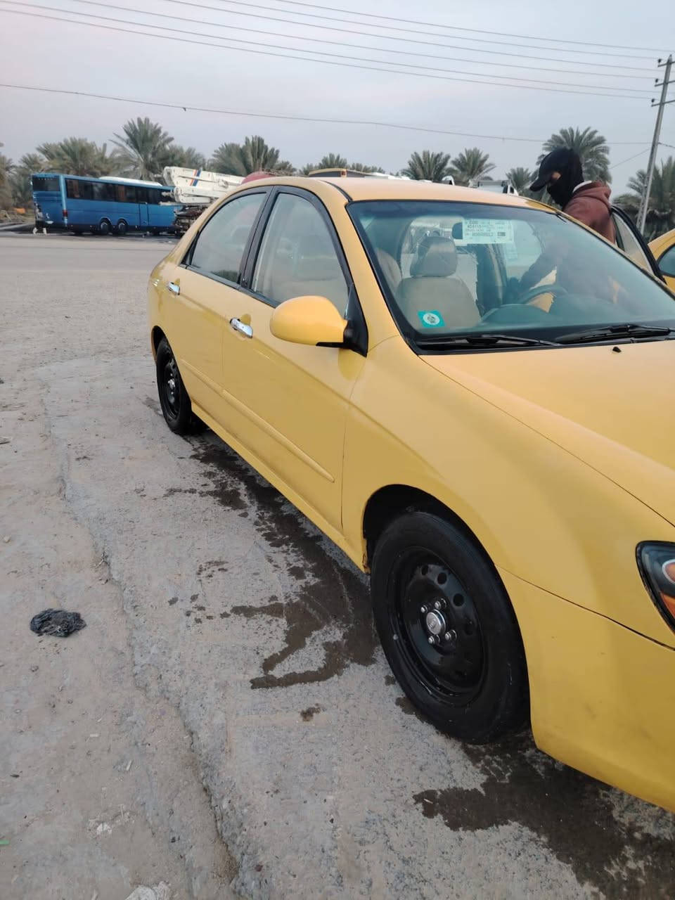 سلام عليكم
كيه سبكترا 2009 
السياره نظيفه بمعنئ الكلمه
تبريد وكير مكينه كله جديد ما بيه نقص برغي كبل للشارع 
حادثه بسيط
$85 وبيه مجال

***********
