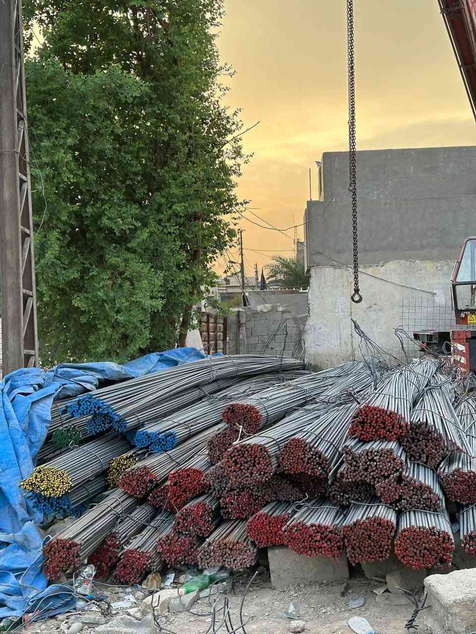 حديد تسليح • بغداد العبيدي • توصيل محافظات