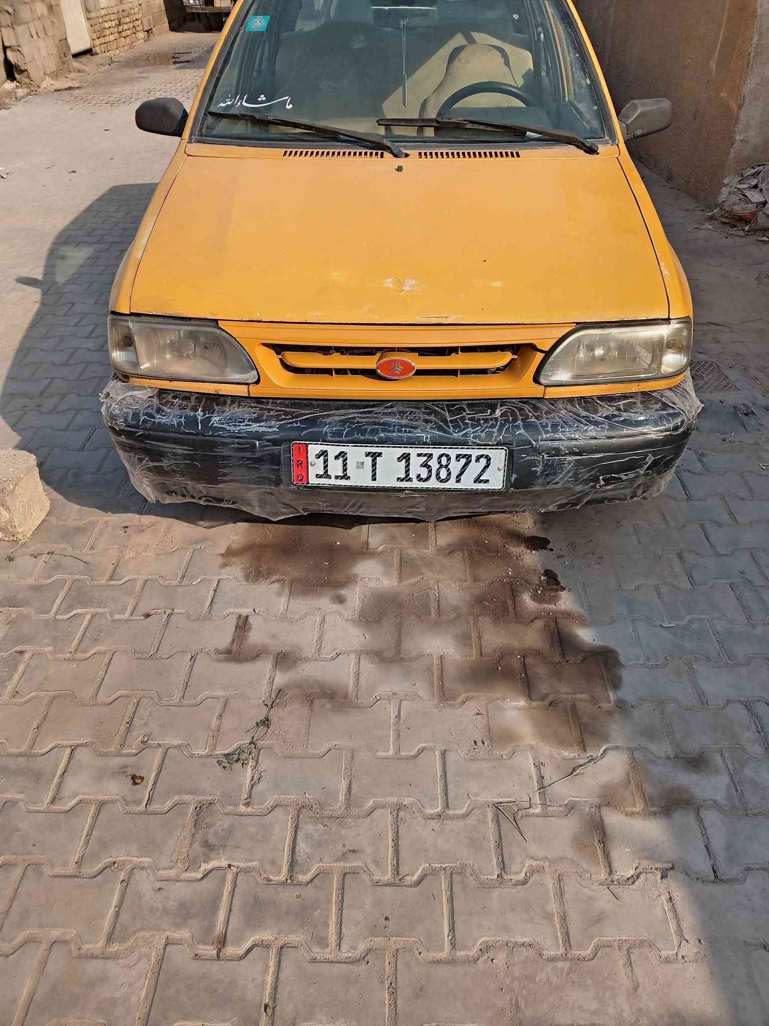 السلام عليكم ورحمة الله وبركاته
سياره سايبا مويل ٢٠٠٩ رقم دولي بسمي كير محرك نضاف سدر جديد تبريد شغال بس منقص غاز شواصي بالجيس والكشر واضح بالصور
السعر ٢١ مكان السياره بغداد الكماليه قرب مستشفى الفضيليه جديد تصال ع رقم ***********
