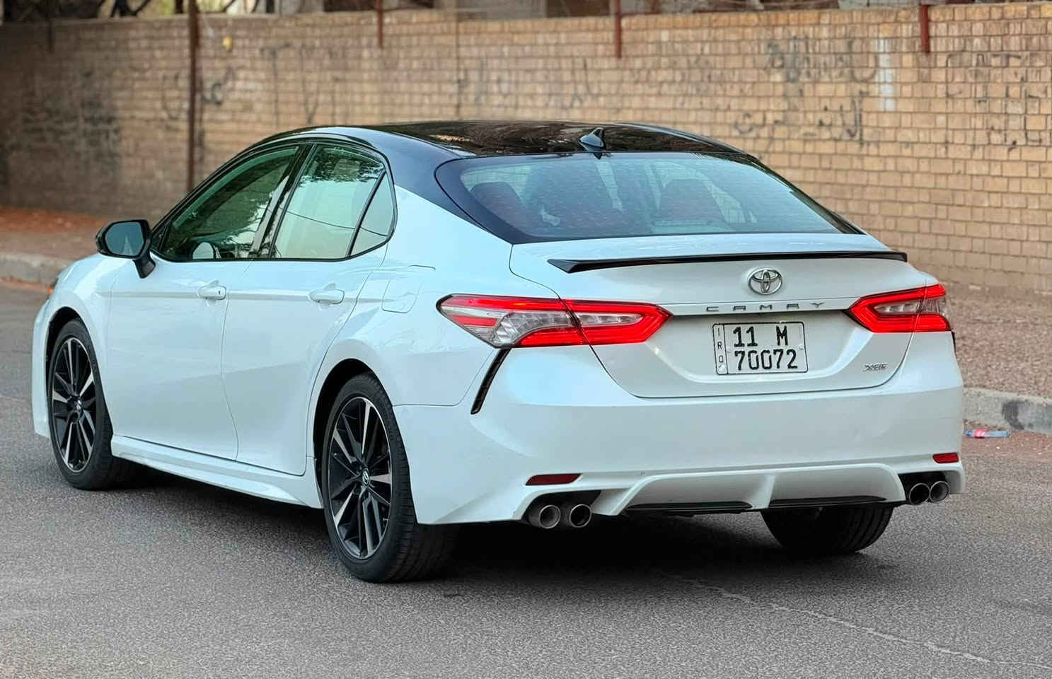 سلام وعليكم 
كامري 2019 XSE تو كلر 
فول عدا فتحه 
وارد امريكي 
محرك 2500
بدون ارباك 
لونين سقف اسود بلادي 
الداخل احمر بلادي 
حساس امامي خلفي 
شحن واير لس
تدفئه كشنات 
كشنات كهرباء 
تبريد قطعتين  
بصمه ترحيب ابواب 
ماشيه 75 
الرقم : مميز  بغداد بسمي
السياره : بونيد صبغ فقط جاملغ بارد 
كير محرك تبريد صدر دواخل سليم 
المكان : بغداد / الصليخ 600
السعر : 183 
اللاستفسار : ***********
