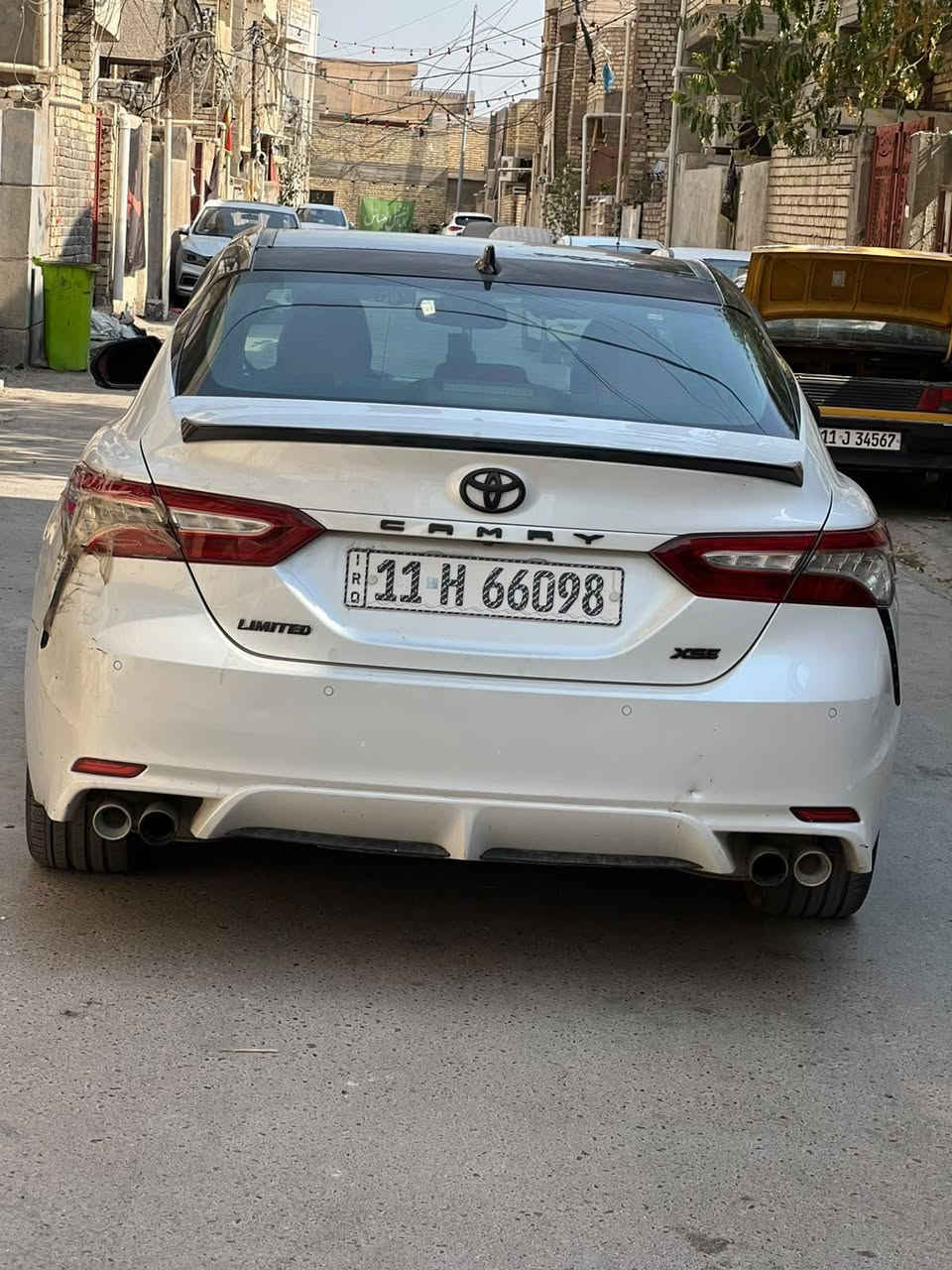 سلام عليكم
كامري  2018 للبيع فئه xse اعلى فئه محرك 6V
تبريد قطعتين تبريد كشنات رادارات اماميه خلفيه جواني 360درجه بنوراما داخل بلادي احمر قياده ذاثيه داتشو سياره رقم بغداد شاشه كاربلاي دبل اكزوز بلادي سياره نضيفه وارد امريكي بيهه جاملغ صبغ  واكو ملاحظات موجوده بالصور   والسياره بدون إرباك بدون إرباك  ماشيه ٦٥الف مكان سياره بغداد سعر سياره  ١٧٥ 
والسياره بالواقع احله الاتصال( *********** )
