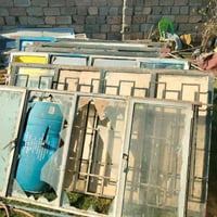 وبركاته متوفر لدينا للبيع مجموعة من الشبابيك والبيبان مستعملة (حديد) ب...