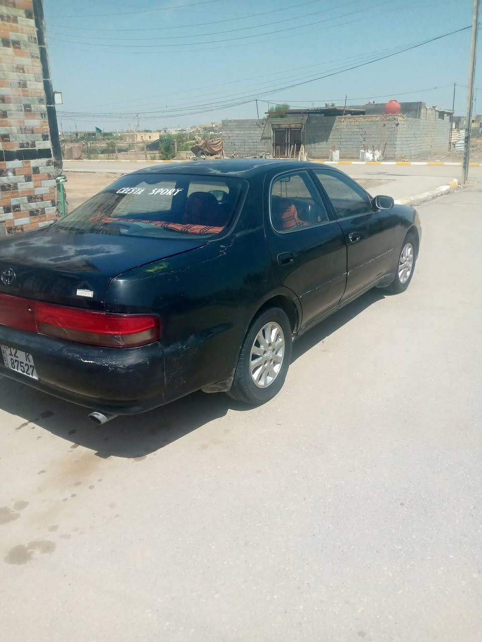 كرسته موديل 93
مكفوله عيب شرعي واصوليات والضربه القويه گير ومكينه كارتون حداديه 60 بالميه رقم  انگليزي بأسمي مداور  يمته ماتريد تبريد ثلج  مكان السيارة ناصريه الغراف ***********
