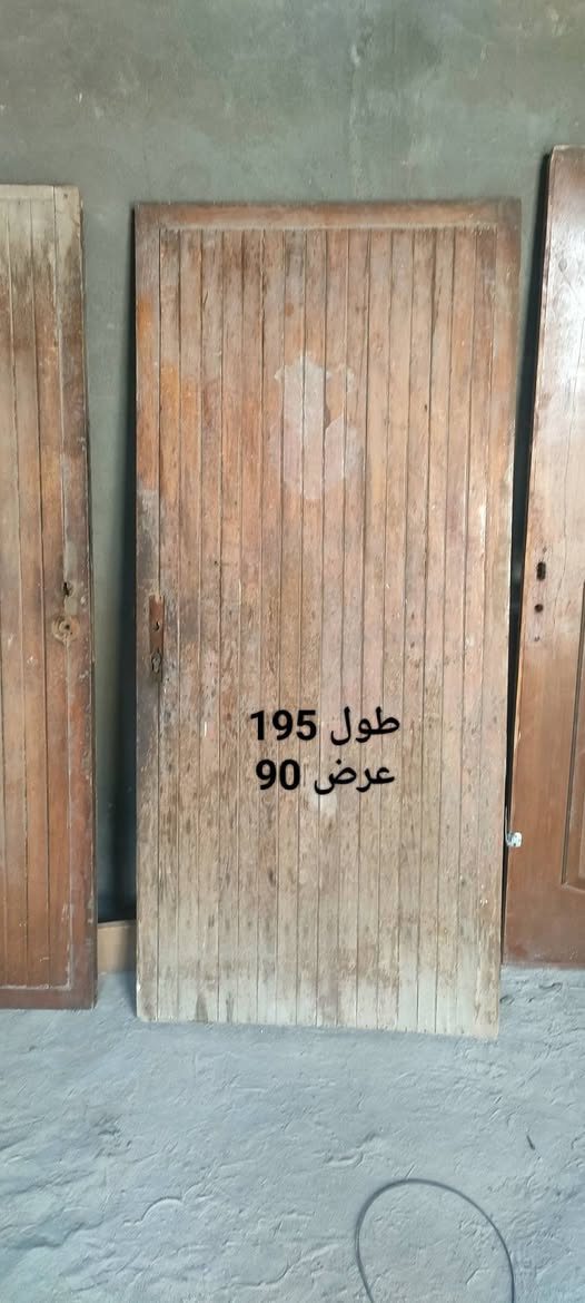 6 ابواب خشب وباب حمام المنيوم بحالة جيدة للبيع

• سعر باب الخشب الواحد ب20 الف

• ​باب حمام المنيوم مع اطاره سعره 125 الف وبي مجال

• ​شباك pvc ابيض كبير 3 مقاطع زجاج سعره 65 الف
​
​الموقع: [البصرة / الجمهورية]
​للتواصل والاتصال: [***********]
