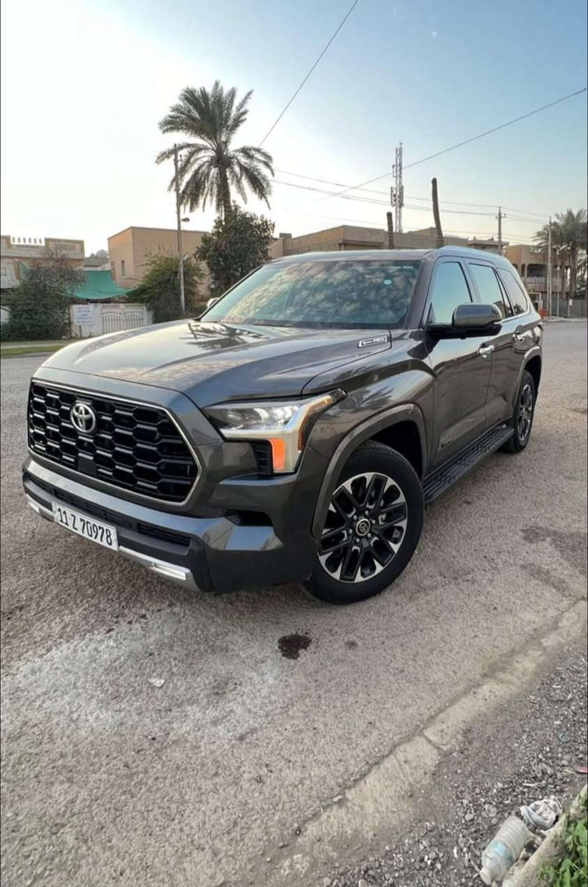 السلام عليكم
تويوتا سيكويا موديل 2024  ماشية 34 الف
 (بارد جاملغ ايمن) فقط كفالة من الصبغ
فئة Limited محرك 6 سلندر(3500) توربو
بانزين + هايبرد 
بانوراما 
رادار خلف امامي +جانبي
كشنات خلفي امام + 7 راكب كهربائيات
كشنات تبريد 
(5) كامرات 
صور الحادث مرفقة 
رقم بغداد بأسمي تحويل مباشر 
سعر 53 الف دولار وبيها مجال للإستفسار *********** عنوان بغداد / حي الحسين
