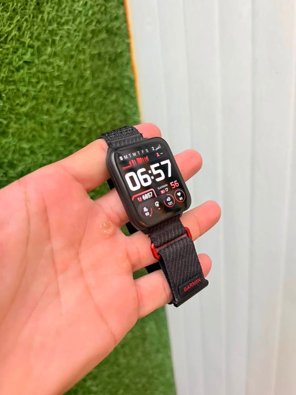 الاصدار الاول والحديث ساعة Garmin Venu x1 sapphire AMOLED Titanium مستخدم 2 اسبوع مشحون مرة واحدة 
كامل ملحقات مع الضمان سنة السعر 875 الف 
⛔️ ملاحظة سعر الجديد 1 مليون و85 الف دينار عراقي 
للحجز واتساب فقط *********** 
#garmin #VenuX1 #ساعة_ذكية #ساعة_مربعة
#ساعات_كارمن
