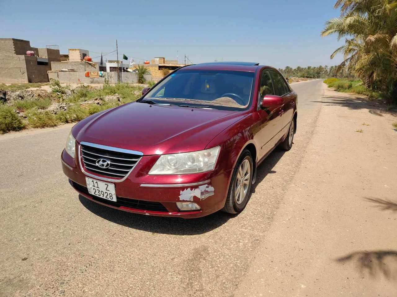 يالله للبيع فقط  بدون مراوس
سوناتا موديل 2009خليجي كفاله من الضربه 
بيه فقط ٣قطع كلير اثر جراد كفاله من تبديل وفتح سونار داخل منشور مكينه ٢٤٠٠فول فتحه سياره جديده 
رقم بغداد تحويل مباشر جاهزه من مكينه كير حداديه تخم تاير كله شرط تبريد ثلج ⛄️ 
السعر ١١٣$بيه مجال بسيط جدا مكان نجف 

‭***********‬
