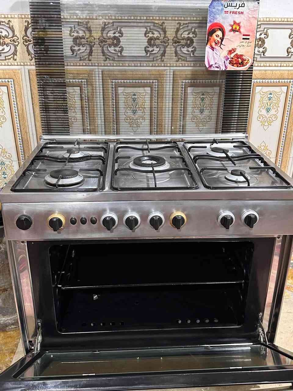 طباخ جامبو • ستيل • نظيف