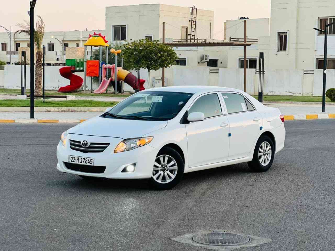 يالله السلام عليكم...
نقد فقط اعتذر ع الاقساط والوعده والمرواس 
بسعر مناسب 113$وبيها مجال للشراي تيوتا كورلا وارد امريكي
الون ابيض ثلجي الموديل 2009 مكينه 1800VVTشرط لاصرف 
لابخار كير بدون اي عيب السياره صبغ نص جاملغ السكن بدون اي دواخل والباقي مكفول ليبل واحد بدون اي تبديل مواصفات :
داخل رصاصي 
تحكم مري جانبي 
بلاجكتور 
ويل كب كروم 
ارضيه جلد 
اي بي اس 
يو اس بي 
اواكس 
4دسك 
حساس خلفي 
منضومه زنون 
كير /محرك/صدر/تخم تاير/تخم ويل كب/كهربائيات/تبريد/تدفئه/باتري/دوشمه كله جديد وبالشرط 
رقم اربيل (22)انكليزي الجديد شرط التحويل والغرامات 
عنوان السياره صلاح الدين-تكريت-القادسيه الخاص مغلق للاستفسار ***********
