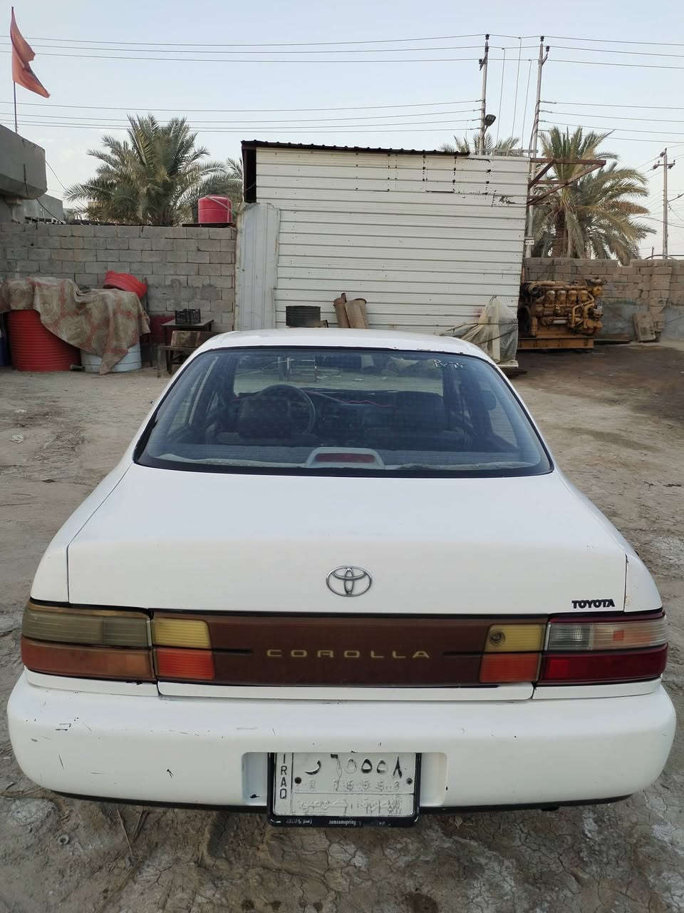 سلام عليكم كورلا مديل1993 رقم بصره باسم ولد يمي يريد تحويل سنويه منتهيه مكينه وكير نضاف بيها ضربه بلجاملغ الخلفي وباقي البدي شوف العين التبريد بي ليك بس كمبريسر جديد شاده عوزه حداديه    اصوليات كص نقل مكفوله  سعره 41 وبيها مجال قليل العنوان البصره ابو الخصيب  للتواصل ***********
