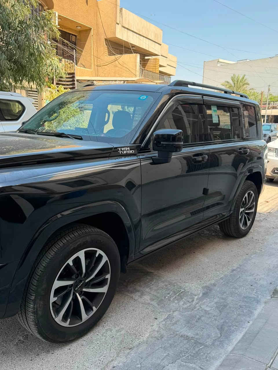 للبيع هافال h9 2026 ضمان شركة رقم بغداد ماشيه 31 الف مغلفه نانو ppf جديده جدا فول مواصفات رقم الهاتف ***********  
السعر 47 مليون دينار عراقي غير قابل للتفاوض قفل
