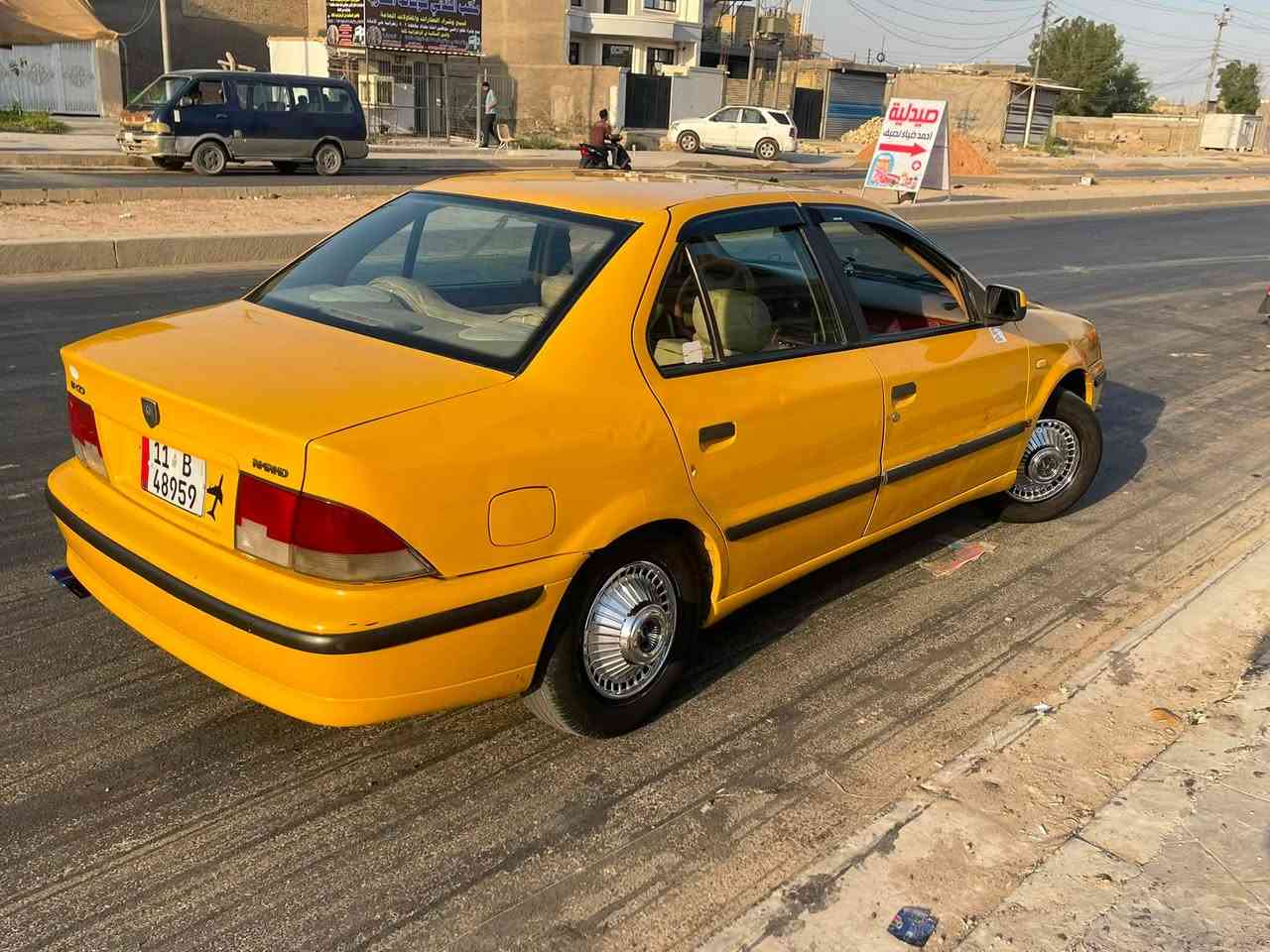 السلام عليكم سمند 11لبيع السياره خير من الله مكينه وكير جدد صدر امامي خلفي جديد تاخم تاير جديد رقم بغداد بسمي دوشمه حلوه مكان بغداد الزعفراني السعر 32بيه مجال ***********
