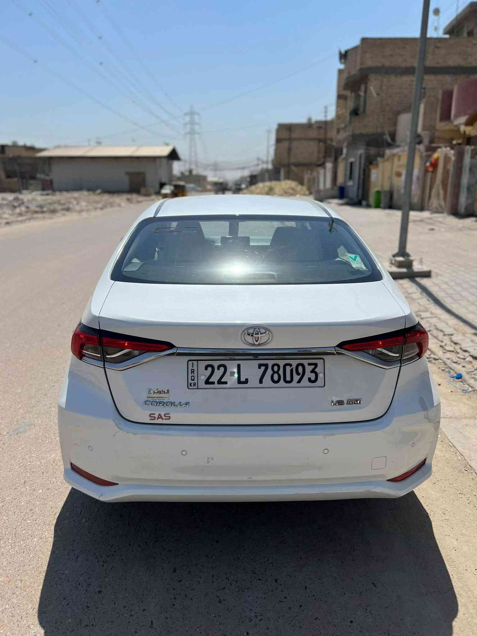 ‏السلام عليكم للبيع كورلا 2023ساز خليجي بانزين فقط مكينه 1800 مكينه كير حدادية كفاله فول مواصفات فتحة بصمة ابواب وبصمة تشغيل تبريد خلفي فول مواصفات السياره مكفوله كفاله عامه عدا بارد اصبعين بلجنطه ماشية 92كم حقيقي رقم اربيل السعر خاص او الاتصال*********** مكاني بغداد
