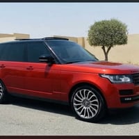 رانج روفر نظيفة جداً موديل 2013 خليجي فوووووول للأخير  مكينة بانزين 8 ...