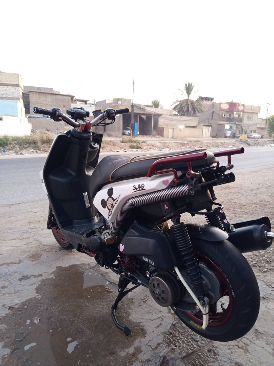 السلام عليكم دراجه جبل للبيع بلاديه ما مفتوحه دراجه مزوده بيدات طبق فلاوين صالنصف دراجه خير من الله دراجه مال معنى قصيشي  السعر مليون وميه وفيها مجال شرايط الخاص مكان كربلاء الحر ***********🔥
