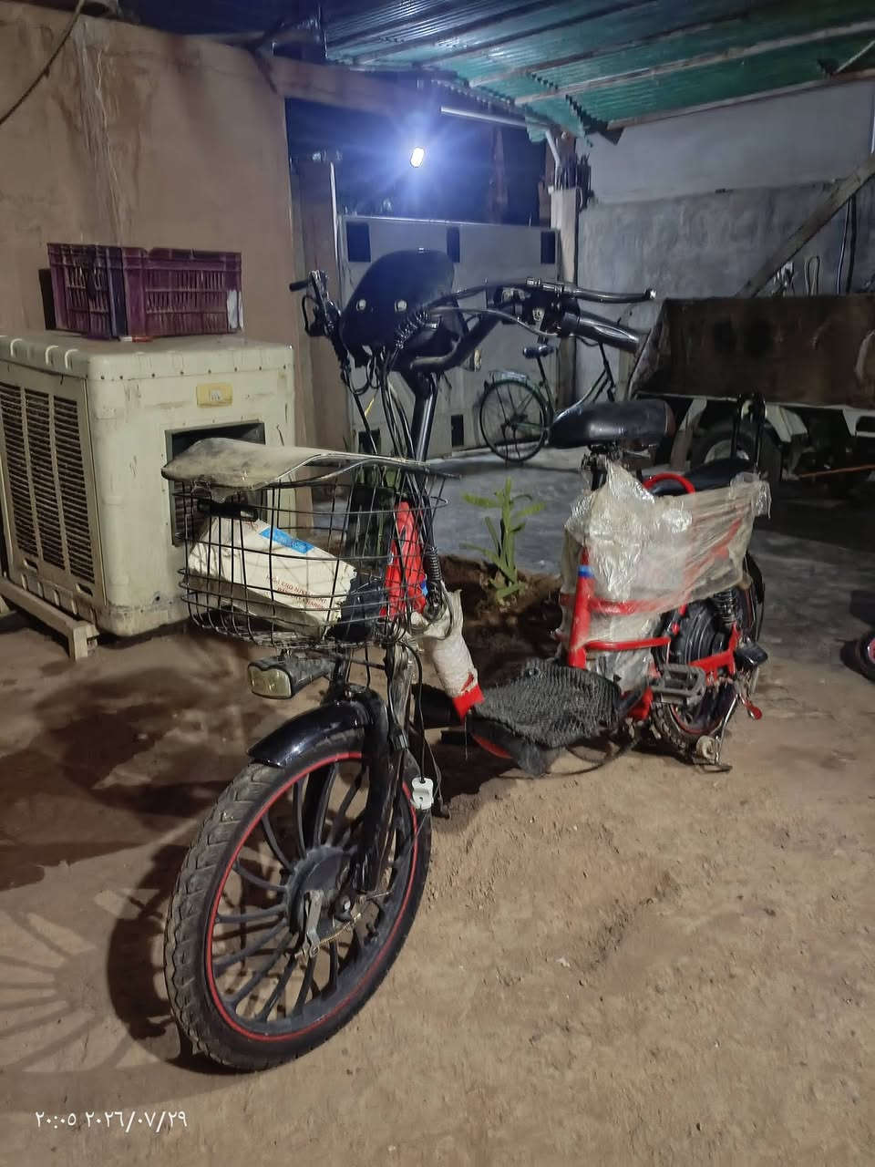 باسكيل شحن مستعمل قليل  نضيف  بس بطاريه هابطه السعر 125 بيه مجال الشراي يتصل ***********
