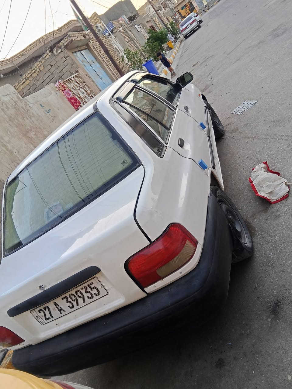 السلام عليكم سايبه مديل 14جاهزه ومكفوله من الضربه كير ومحرك وحداديه وطخم تاير جديد لبيع أو مراوس بسمند نضيفه أو بجو مكاني ذي قار سوق الشيوخ سعره ب25وبيه مجال لشراي ***********
