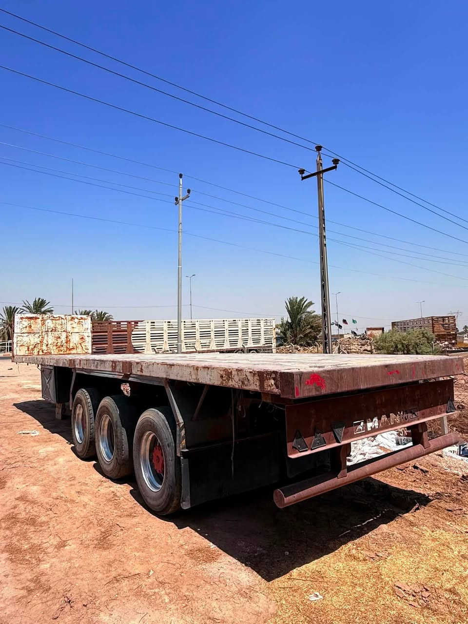 سلام عليكم
البيع عربانه فلات اوربيه جتاف حداديه 
دناكير 2 سربس 1 13 
تايرات نص عمر 
عربانه جاهزه وحلوه 
لمكان السماوه 
لاستفسار اتصل عل رقم ***********/***********
