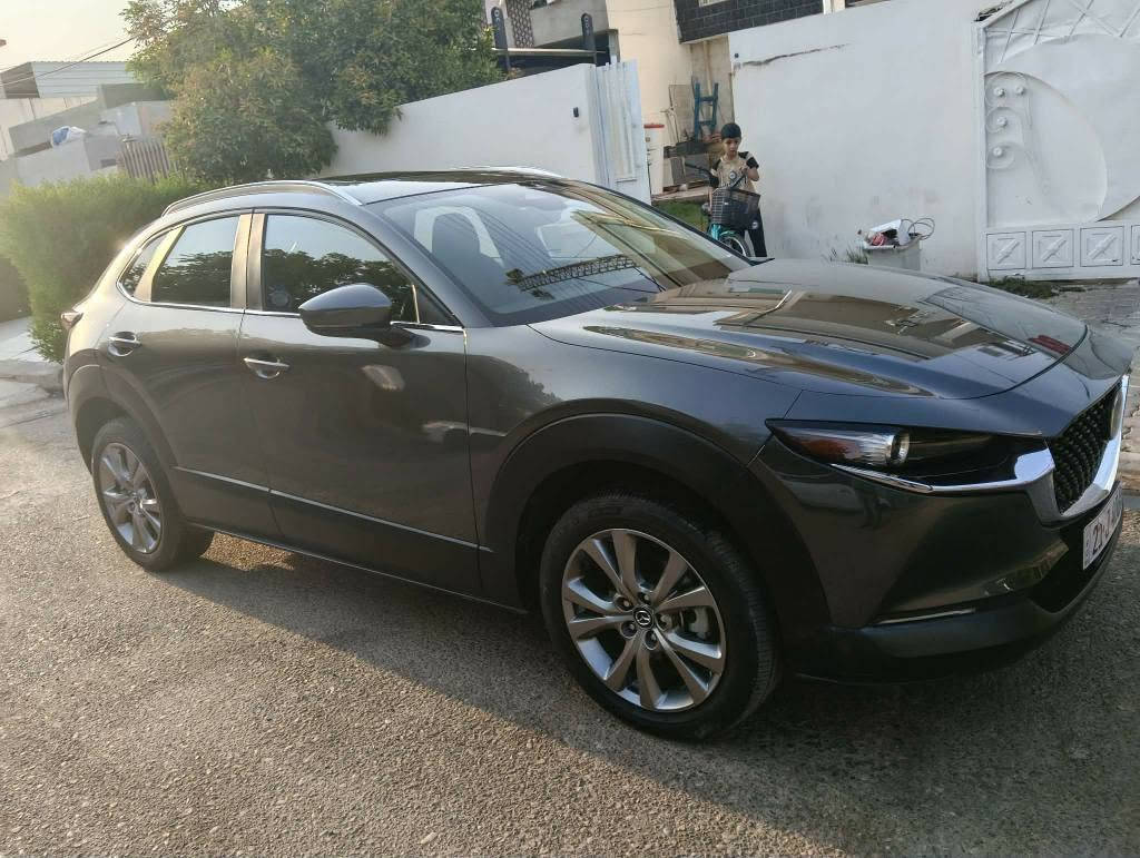 مازدا CX-30 Select
موديل: 2023
العداد : 55 الف ماشية 
ضررها:  قطعة وحده pdr راجعة موجود رقم شاصي تكدر تشوف حادث
المواصفات:
محرك 2.5 تنفس طبيعي
بصمة
هاند بريك إلكتروني
أوتو هولد
AWD
رادار أمامي
تحديد مسار
نقطة عمياء
لايت ليد
بك لايت ليد
كامرة خلفية
شاشة وسطية
Apple CarPlay & Android Auto
جنوط ألمنيوم 18
فور ويل
مقاعد جلد
كروز كنترول
حساسات أمان متعددة
سعر 160 وبي مجال قليل 
متوفر فقط على واتس اب ورقم   ***********
مكلف ب نشر كركوك, العراق
