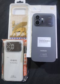 موجود موبايل HONOR 600 5G بشاشة AMOLED قياس 6.57 إنش بمعدل 120 هرتز، و...