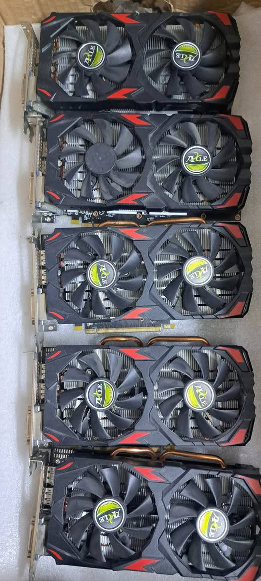 كروت شاشة عاطلة

نوعية rx 580  8gb

الكمية ٣٤ كرت

بغداد -لايوجد توصيل

رقمي ***********
