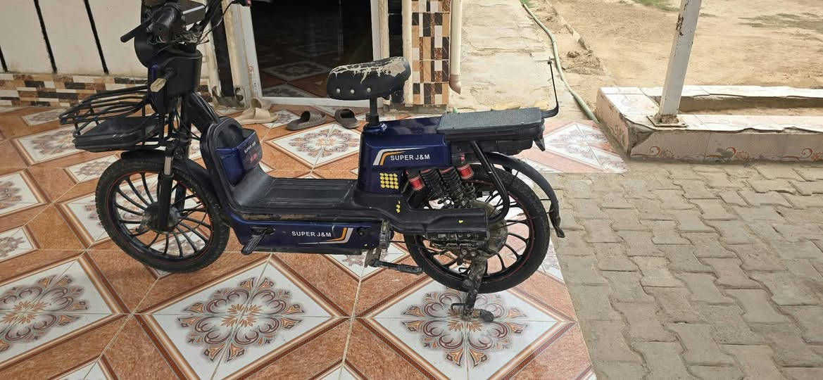 دراجة شحن • بطاريات جديدة • ديالى الخالص