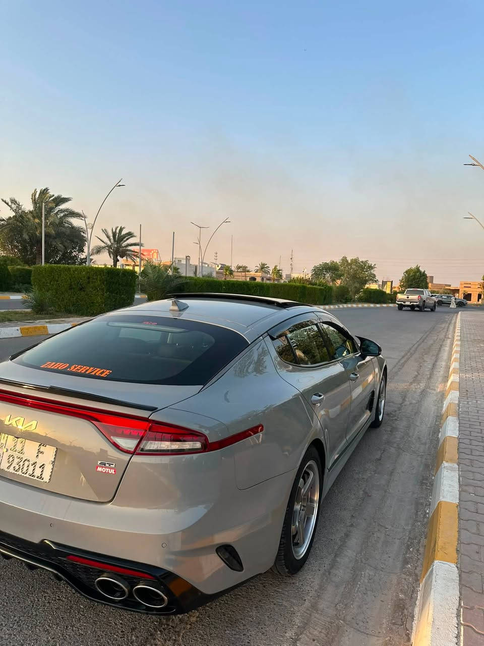 كيا ستنكر 2023 فول للخير GT2 محرك 6 سلندر توين تيربو ماشيه 41 الف الضرر نص البنيد فقط المواصفات فول الفول اعلى شي رقم بغداد للستفسار اكثر اتصل على الرقم ***********
