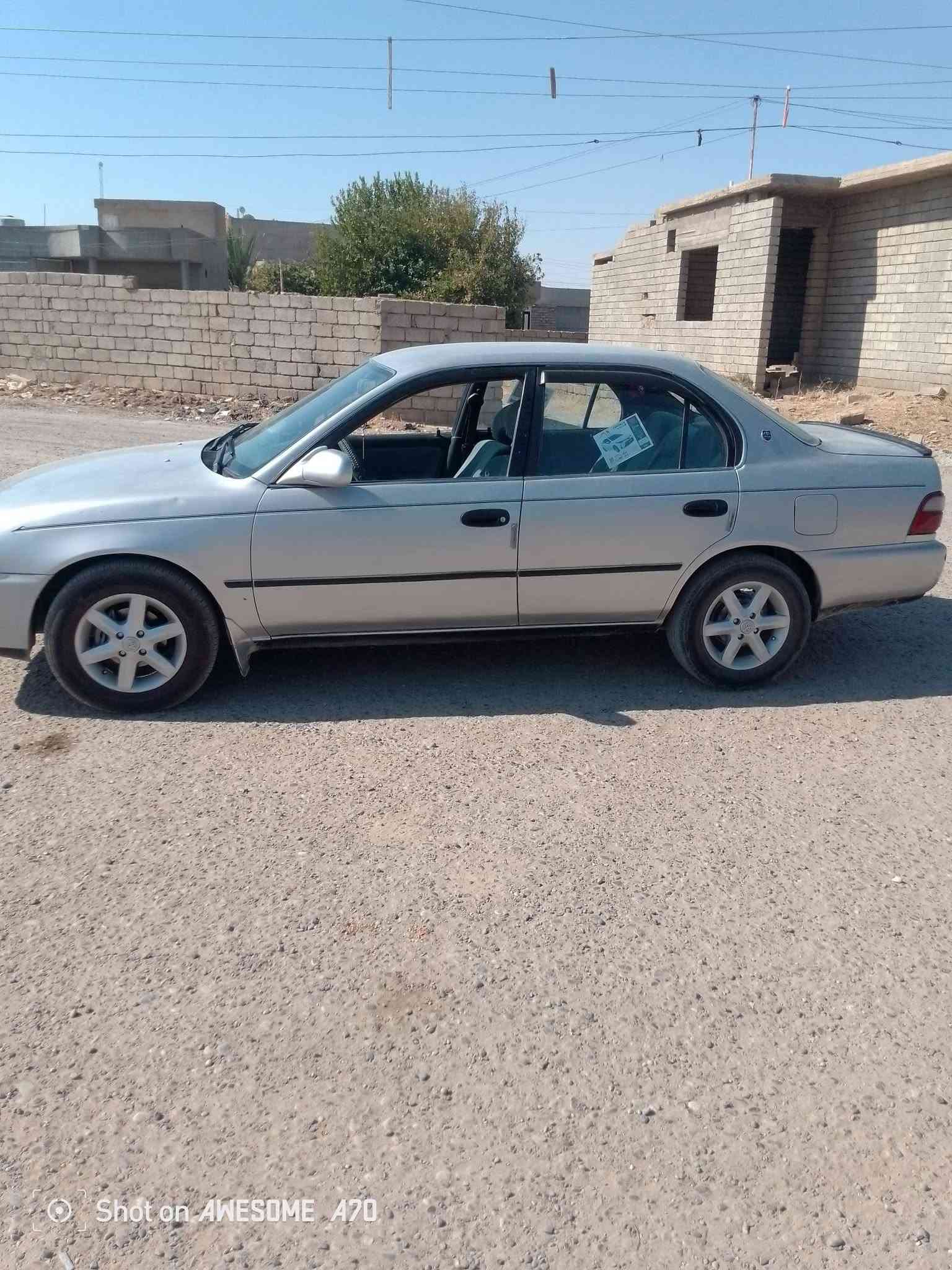 كورلا موديل 93 مصبوغه عام جماليه محرك وگير شرط رقم نينوى شرط التحويل سنويه لغاية 28
السعر 45
الشرقاط قرية شكراً 
***********

نص مكتوب في الصور:
- Shot on AWESOME A70
