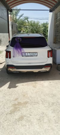 سورنتو 2025 زيرو ماشيه 6000  مكفولة كفاله عامه رقم بغداد الدولي بصمه ت...