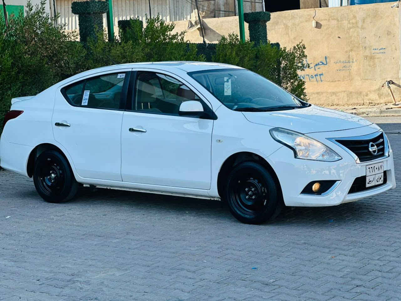 نيسان صني2020 هندي
سيارة حيل حلوة و نضيفة 
ماشي 65 الف km
داخل اصفر يدات نيكل 
حساس +كاميرا خلفي 
سيارة فقط جامرلغ سايق صبغ بدون دواخل والباقي مكفول بدون تعديل بدون فتح 
 ورقة الفحص موجود بلمنشور
كير والمحرك مامفتوح بدون أي عيب بشرط 
سنوية شهر 2026/10
سيارة التخم الصدر جديد +تبريد❄️
كوبون البنزين موجود🎫
تخم كبات+سويجين بلادي موجود
سيارة بأسمنا شرط تحويل والسعر 102$ورقة وبي مجال بسيط
 مكاني كركوك شراي خابرو تدلل *********** كركوك, العراق
