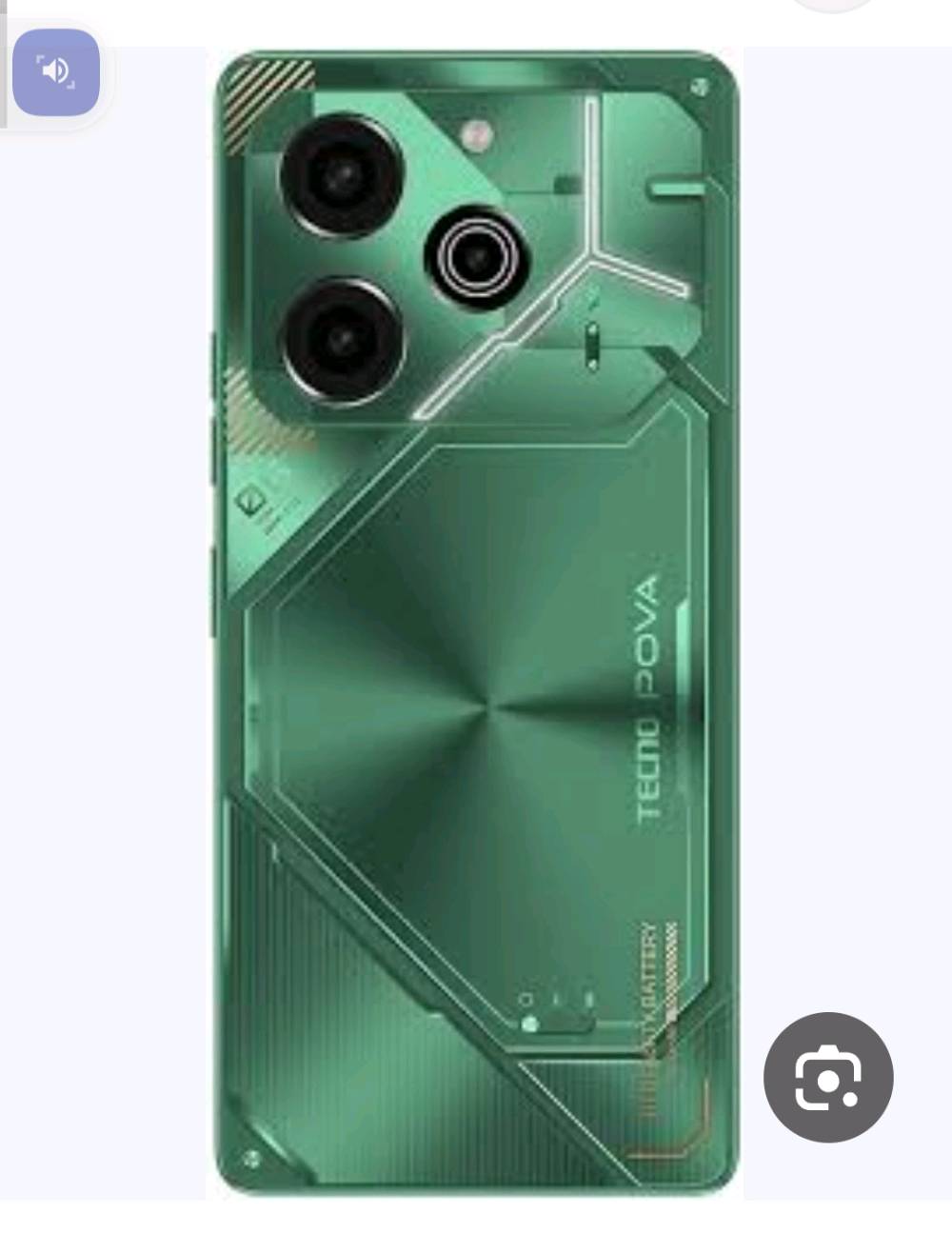 TECNO POVA 6 Pro 5G 🔥
للبيع تكنو بوفا 6 برو 5 جي

🔹 الرام: 12GB + 12GB 
🔹 الذاكرة: 256GB
🔹 المعالج: Dimensity 6080 5G
🔹 الكاميرا الخلفية: 108MP 📸
🔹 الكاميرا الأمامية: 32MP
🔹 البطارية: 6000mAh 🔋
🔹 شحن سريع 70W ⚡
🔹 شاشة AMOLED 120Hz
🔹 يدعم 5G
🔹 يدعم ببجي120 فريم 🎮
🔹 الجهاز نظيف جدًا  ما مفتوح ولا اي شي كدام عينكم الجهاز جديد 
العنوان : بغداد زعفرانيه او مراوس سامسونك***********‬‏

السعر: 180نهايته