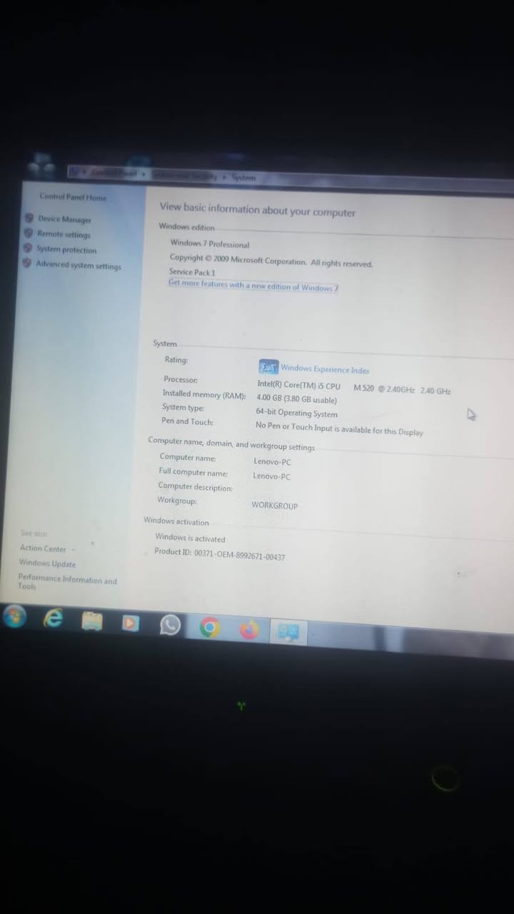 حاسبه نوع الايفونه
كور 5
وندوز 7
السعر 150
رقمي ***********
