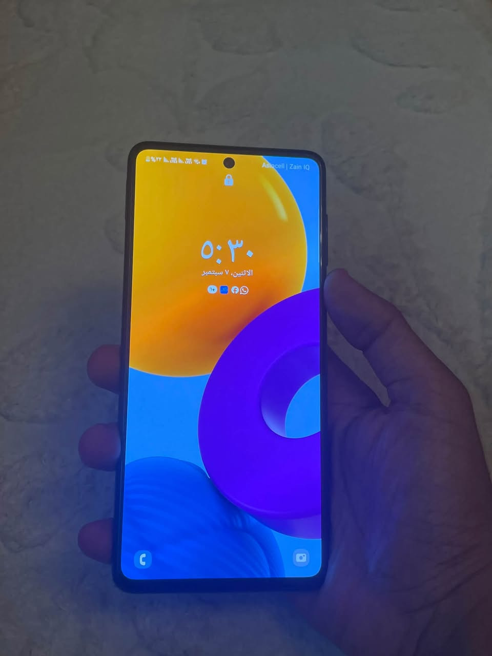 سلام عليكم سعر مناسب
للبيع أو مراوس سامسونك M52 5G اخو الجديد 
كفاله عامه من كلشي و نضافته 100% 
نضيف جداً و على الفحص 
مواصفاته معروفه شاشه أولد 120hz
ذاكره 128 و عشوائيته 16 
جهاز نضيف جداً و قوي جداً و كامرات و كلشي ع فحص 
رايده 225 الف نهايته أو مراوس
مكاني بغداد العامريه 
رقمي *********** بي واتساب
